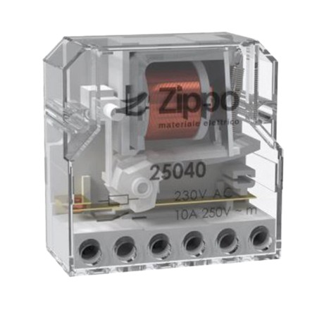 Relè ad Impulsi Meccanico 1 Contatto 250V 10A | Zippo 25040
