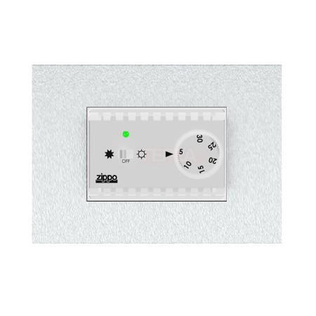 Termostato Ambiente Zippo 0934 per Serie Living Classic - Scatola 3 Moduli