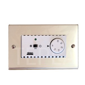 Termostato Ambiente con Placca in Metallo per Serie BTicino Magic | Zippo 0941