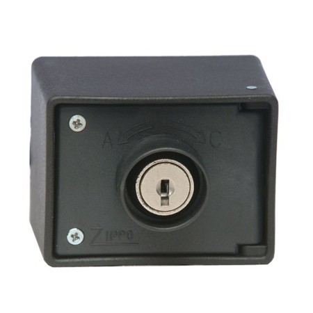 Selettore APRI-CHIUDI da Esterno con Serratura e 2 Chiavi Zippo 2066