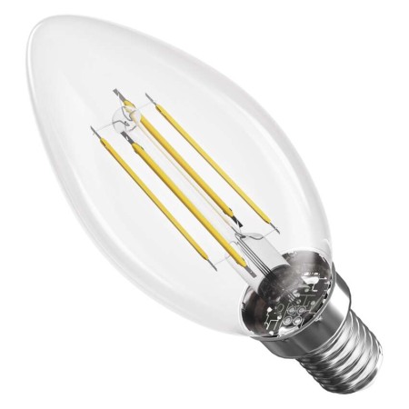 Lampadina LED Filamento Oliva E14 1.8W (25W) 2700K 250lm Luce Calda | Emos ZF3D02