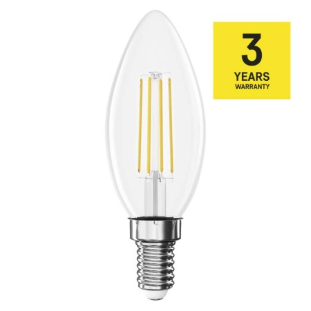 Lampadina LED Filamento Oliva E14 1.8W (25W) 4000K 250lm Luce Neutra | Emos ZF3D03
