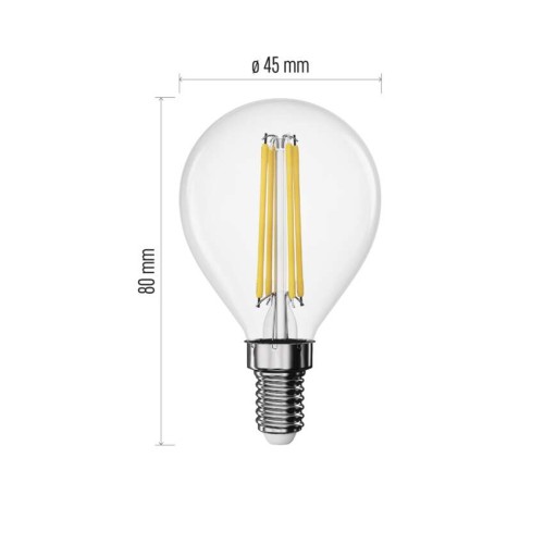 Lampadina LED Sfera E14 5.9W (60W)...
