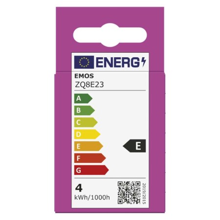 Faretto LED GU10 4W (39W) 4000K 450lm: Luce Neutra per Spazi Funzionali | Emos ZQ8E23