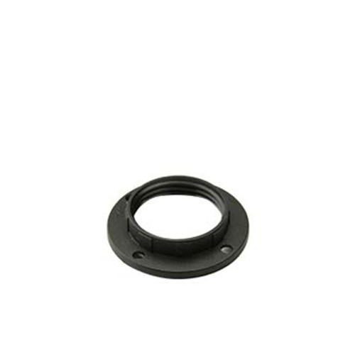 GHIERA FILETTATA E14 NERA TERMOPLASTICA FAI 0235/N