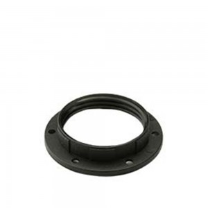 GHIERA FILETTATA E27 NERA...