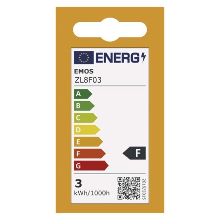 Lampadina LED GU10 2.9W (25W) 250lm 4000K Luce Neutra | Emos ZL8F03