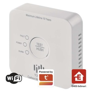 rilevatore monossido smart Wi-Fi EMOS P56400S certificato EN 50291-1:2018 2