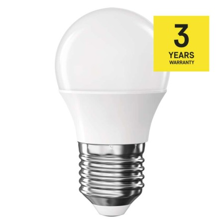 Lampadina LED Sfera E27 4.2W (40W) 470lm 6500K Luce Fredda | Emos ZQ6E24