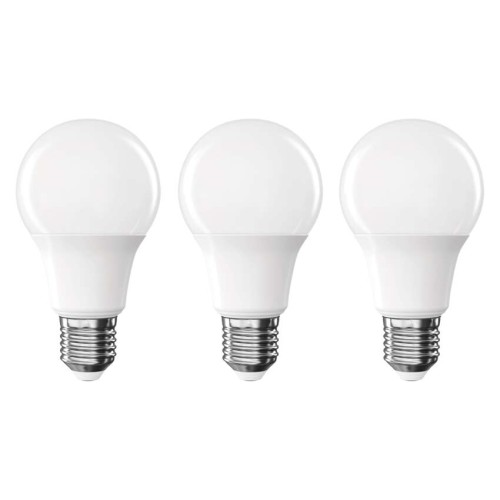 Set 3 Lampadine LED A60 E27 9.4W...