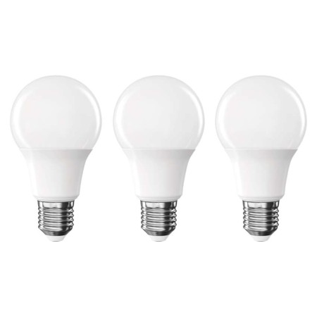 Set 3 Lampadine LED A60 E27 9.4W (60W) 806lm 4000K Bianco Neutro | EMOS ZL5F43.3