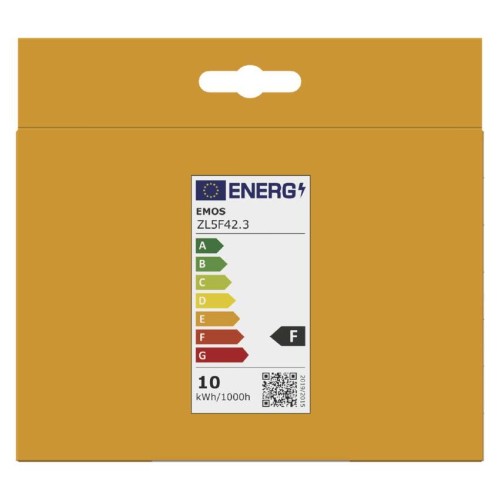 Set 3 Lampadine LED A60 E27 9.4W...