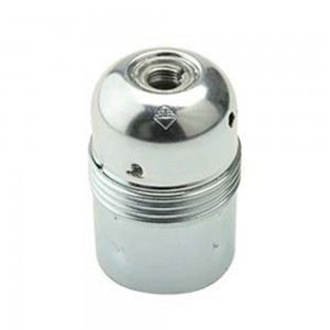 Portalampada in Metallo E27 Argento FAI 1031/ARG