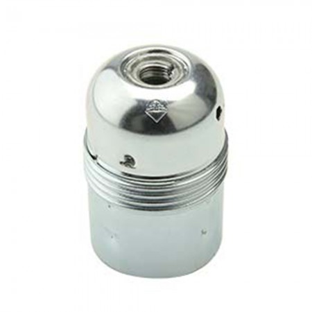 Portalampada in Metallo E27 Argento FAI 1031/ARG