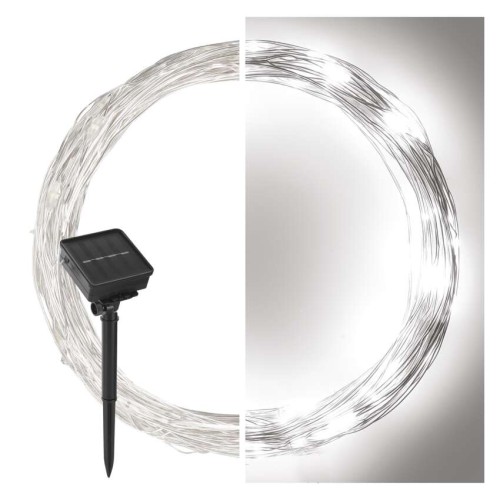 Catena Luminosa NANO LED Solare 12m...