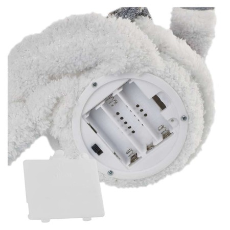 Pupazzo di Neve Natalizio LED Seduto 31 cm con Luce Bianca Calda | Emos DCFW02