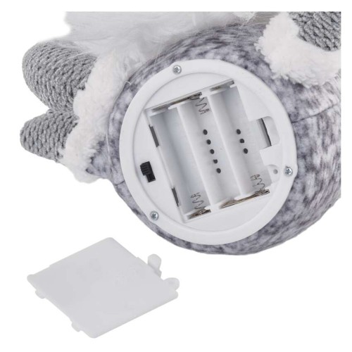 Gnomo Natalizio LED Seduto 35 cm con...