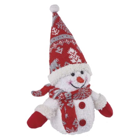 Pupazzo di Neve Natalizio LED con Luce Bianca Calda 25 cm | Emos DCFW04