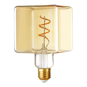 Lampadina LED Flex Ice Cube Oro 4W E27 240lm 2200K, Dimmerabile