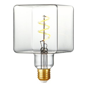 Lampadina Flex Ice Cube Trasparente Dimmerabile 4W 270lm 2500K 2
