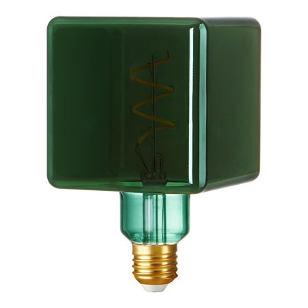 Lampadina Flex Ice Cube Verde Metallizzato Dimmerabile 4W 30lm 2700K