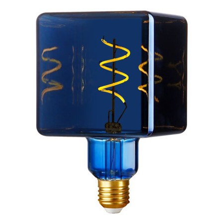 Lampadina Decorativa LED Flex Ice Cube  Blu Metallizzato 4W 3000K Dimmerabile | SPL LC271275566