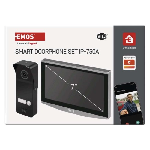Kit Videocitofono Smart EMOS GoSmart...