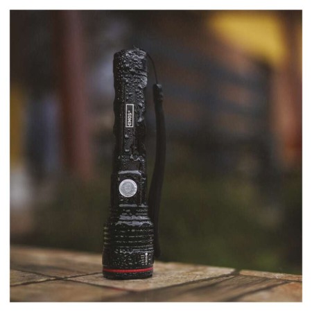 Torcia LED Ricaricabile in Metallo 600 lm | Emos P3116