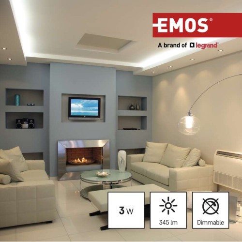 Lampadina LED GU10 3W (32W) 345lm...