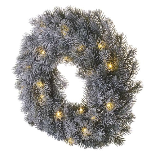 Ghirlanda Avvento LED da 40 cm con luci bianche calde, perfetta per un ambiente natalizio accogliente e sicuro | Emos DCTW15