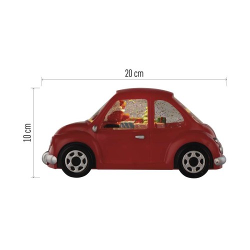 Decorazione LED Auto con Babbo Natale...