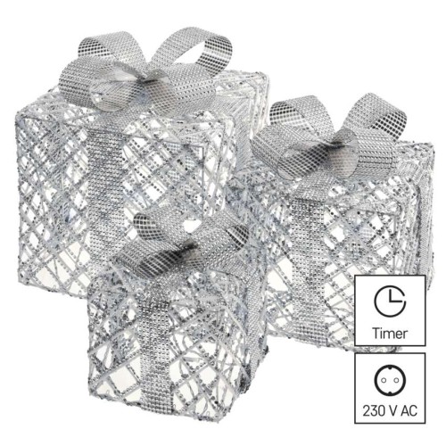 Decorazione Natalizia LED 3 Scatole...