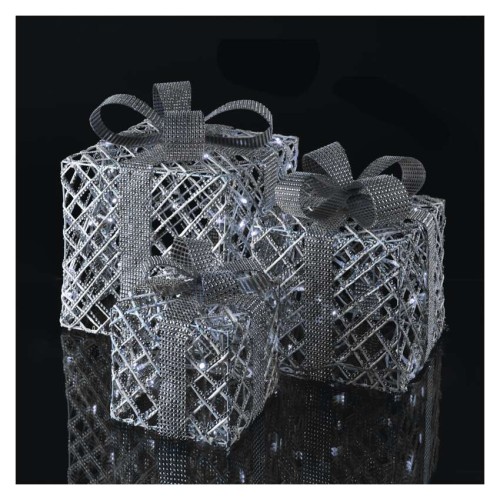 Decorazione Natalizia LED 3 Scatole...