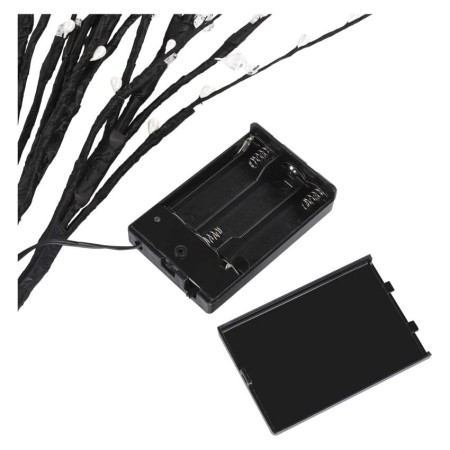 Decorazione Natalizia LED Rametti con Perle 60 cm, Luce Bianca Calda da Interno con Timer | Emos DCTW08