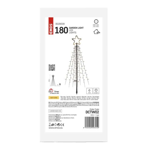 Albero di Natale LED da Esterno 180...