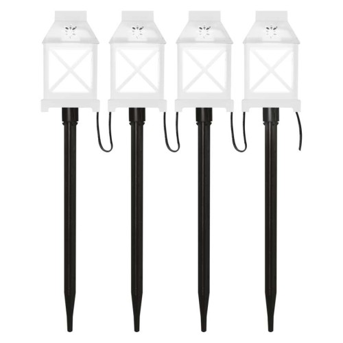 Set di 4 Lanterne LED da Giardino,...