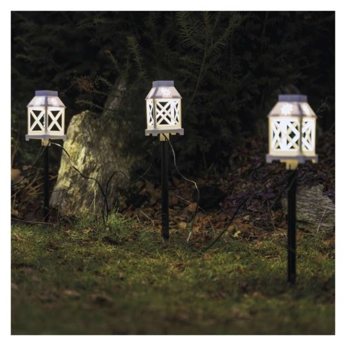 Set di 4 Lanterne LED da Giardino,...