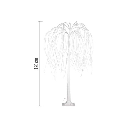 Albero LED Luminoso 120 cm per Interni ed Esterni, Luce Bianca Fredda | EMOS DCTC04