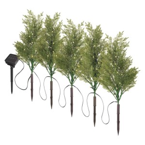 Set di 5 rami LED solari con pannello per interni ed esterni, luce bianca calda | EMOS DCTW24