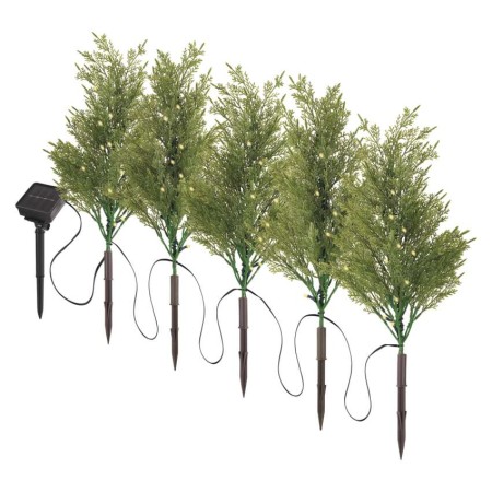 Set di 5 rami LED solari con pannello per interni ed esterni, luce bianca calda | EMOS DCTW24