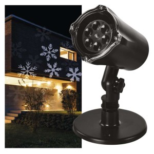 Proiettore LED Fiocchi di Neve EMOS DCPC02 per decorazioni natalizie interne ed esterne