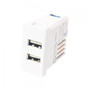 Presa USB doppia LUMITEK...