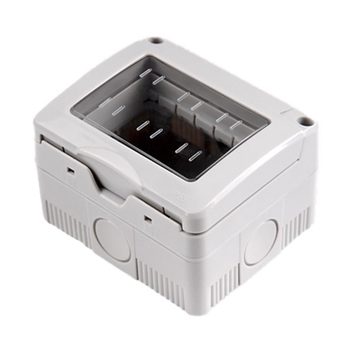 Contenitore stagno 3 moduli IP55 Lumitek LK44003 | Compatibile Serie EGO Nova Line