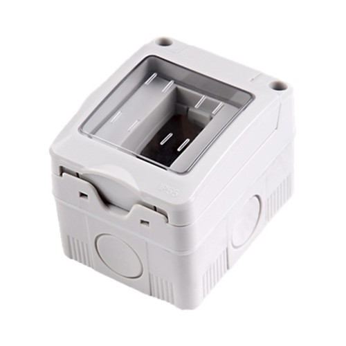 Contenitore stagno 1 moduli IP55 Lumitek LK44002 | Compatibile Serie EGO Nova Line