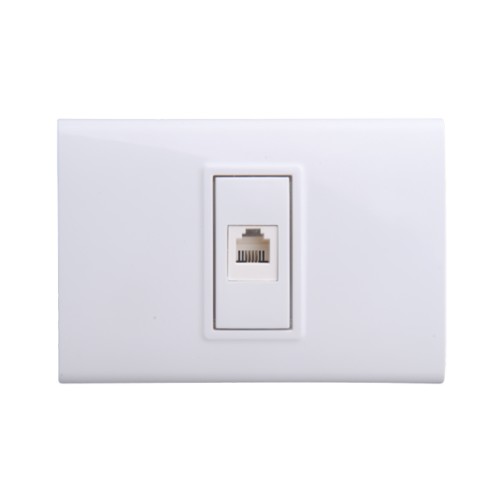 Kit 3 moduli presa di rete RJ45 CAT5 bianco