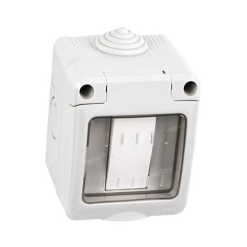 Contenitore stagno con interruttore unipolare IP55 Lumitek serie LK40