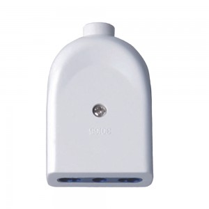 Presa Volante Bivalente 10-16A Bianca IMQ | Ecova 33013