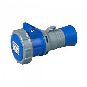 Presa mobile industriale 2P+T 16A 220V IP67 ROSI 8223 completamente impermeabile per cantieri e ambienti estremi