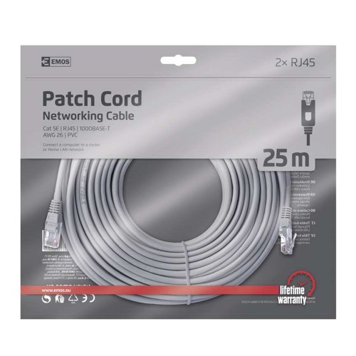 CAVO DI RETE PATCH 25mt CAT5E NON...
