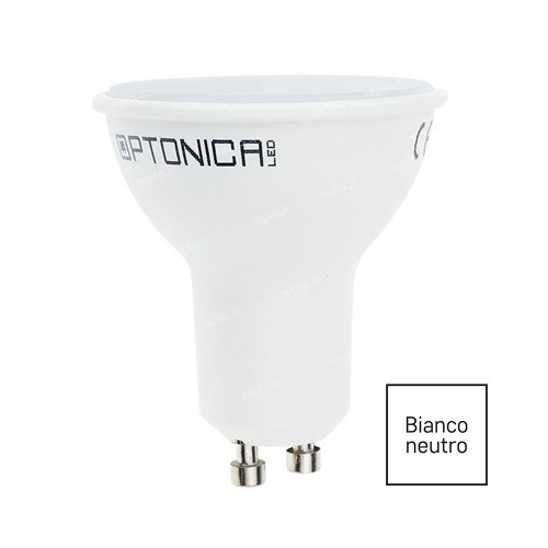 LAMPADINA LED GU10 10W 4500K 1000LM 110° OPTONICA 1971